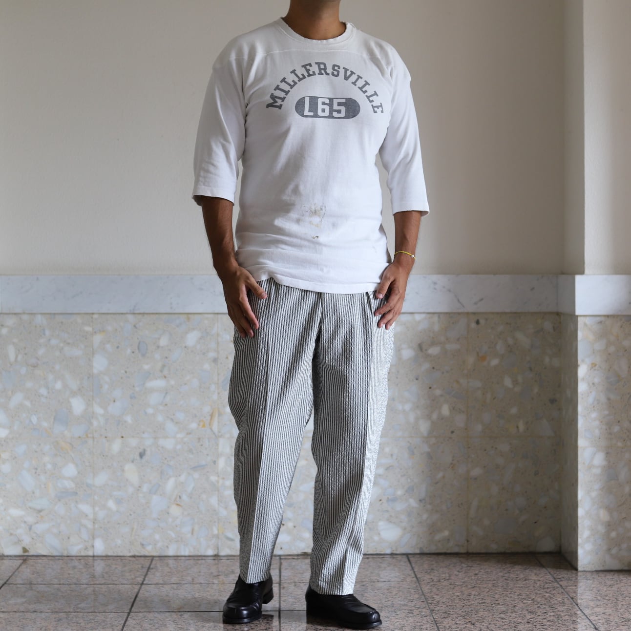 希少】50s champion special vintage sweat football shirt ／ 50年代 