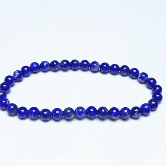 ラピスラズリ ブレスレット 5mm 一点物 メール便可 [M便 1/10] 111-48412