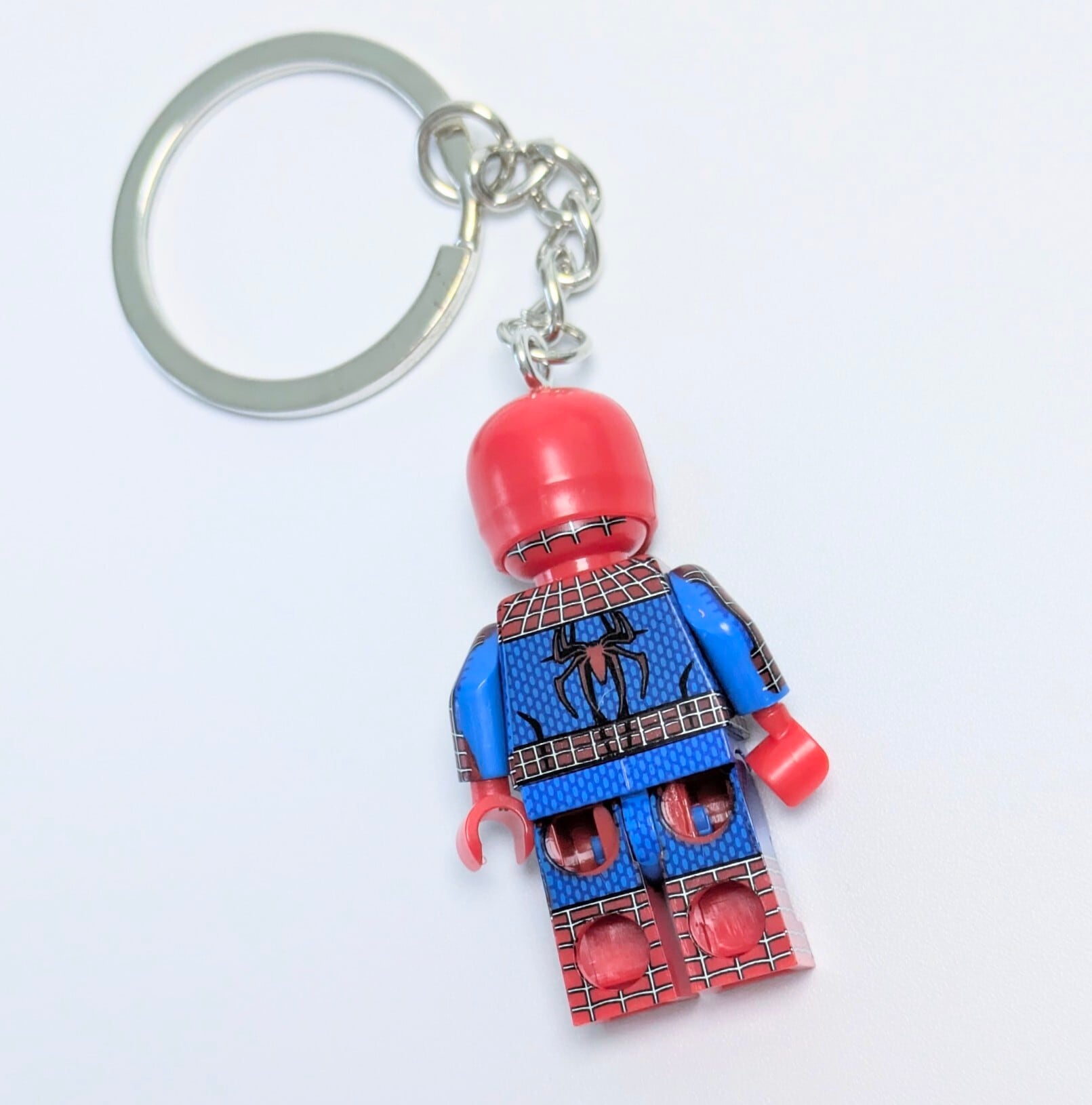 ♧【ブロックフィギュアキーホルダー】Spider-Man ( スパイダーマン ) 実写ver. / X-MEN / ニューアベンジャーズ / MARVEL〚アメリカン雑貨 アメトイ〛