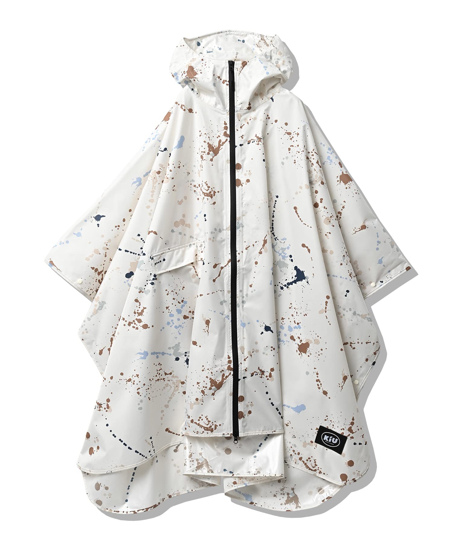 【数量限り】KiU【2024】キウ レインポンチョ デイリー RAIN PONCHO wpc 雨対策 撥水 パッカブル コスパ 耐水10000 レインコート コート カッパ レインポンチョ アウトドア キャンプ フェス スポーツ 通勤 通学 梅雨 防災 大雨 雨 かっこいい かわいい 自転車 メンズ レディース 日本発ブランド スパッタリング K319-294