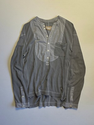 TakahiroMiyashita TheSoloist. - AW12 Reconstructed Thermal Farmer Shirt Early