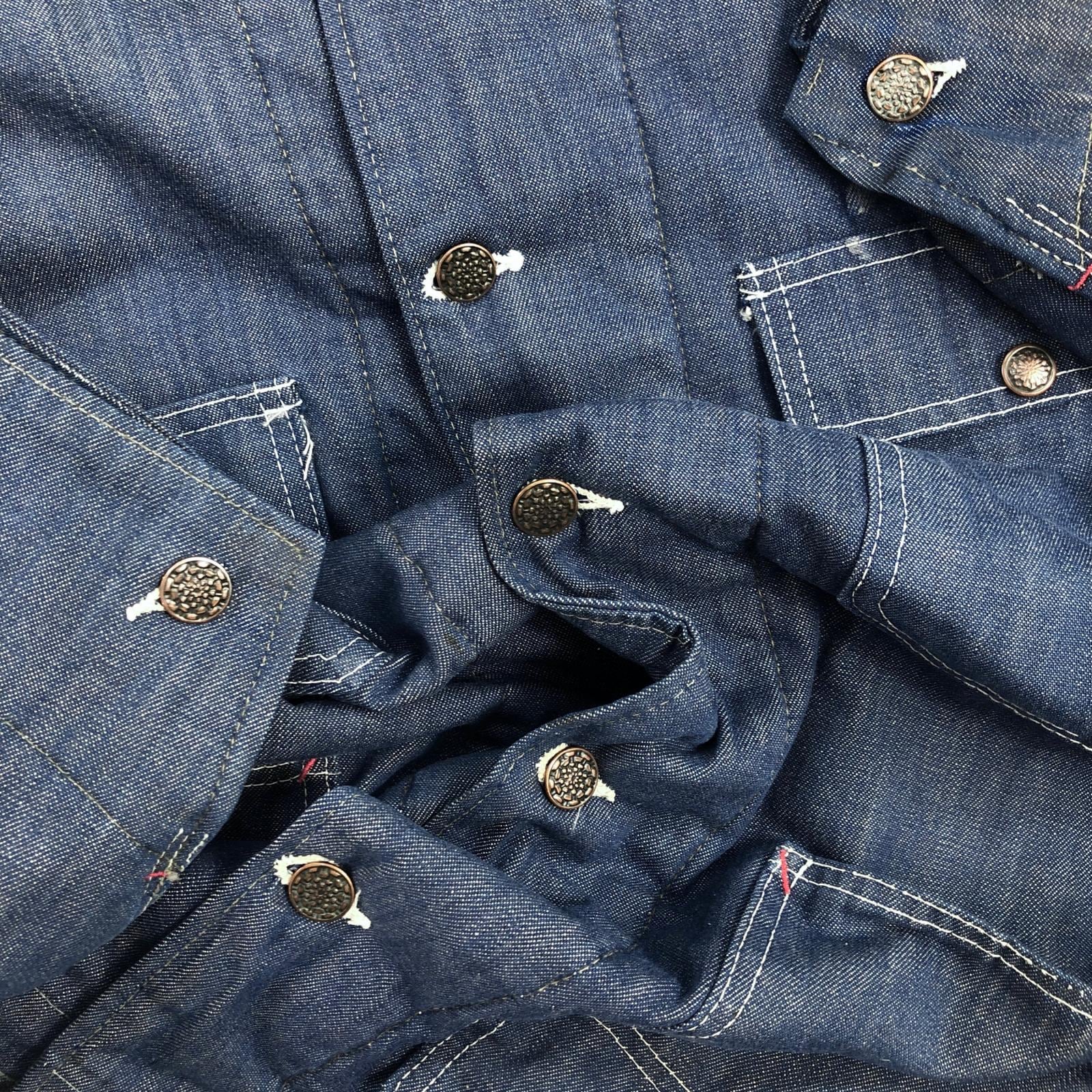70年代 BLANKET COVERALL カバーオール ブランケット付き デニム