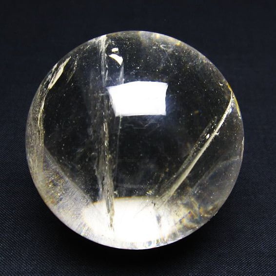 水晶 丸玉 55mm 水晶玉 スフィア 一点物 151-6115