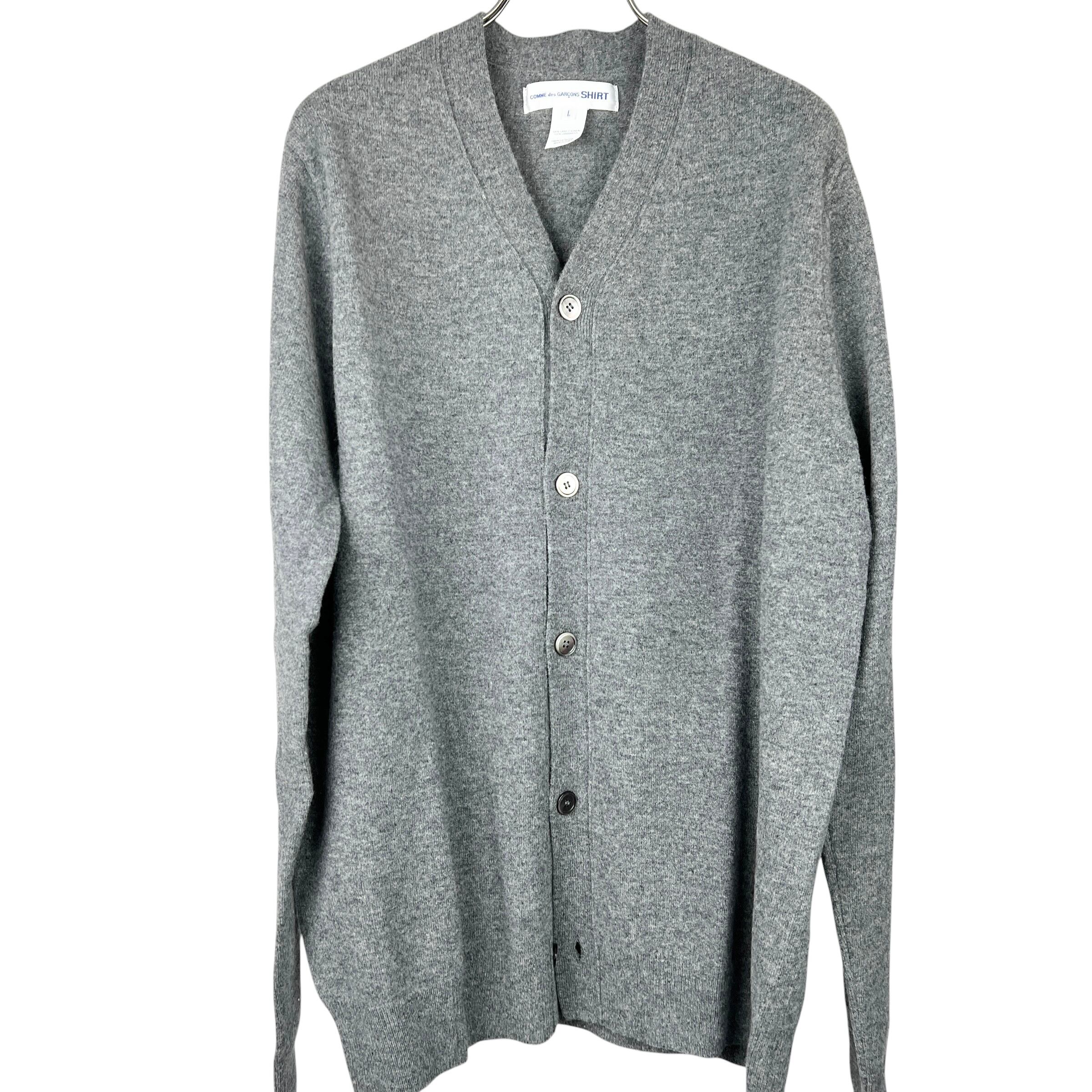 COMME des GARÇONS SHIRT カーディガン グレー 25SS COMME des GARCONS SHIRT(コムデギャルソンシャツ) Casual Design