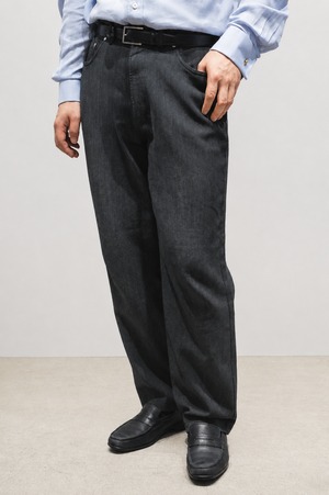 00's "BERNARD ZINS" Jersey Piqué Trousers