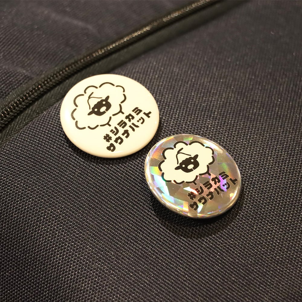 LOGO BADGE 38mm | #シラカミサウナハット