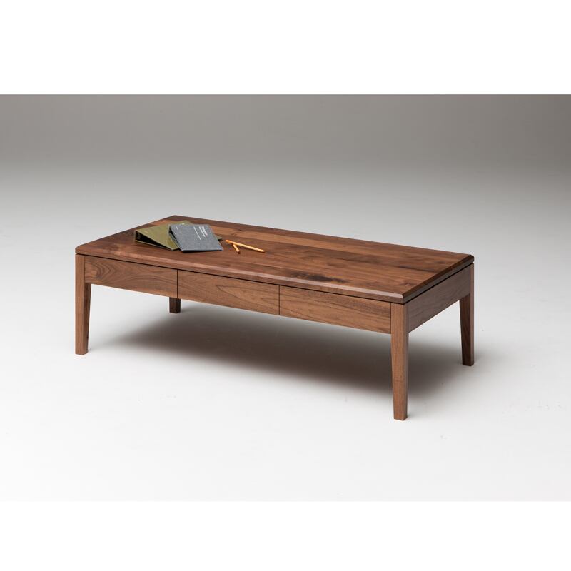 ソニック 120 センターテーブル引出付|Re+(リプラス)杉本家具・静岡