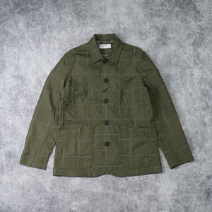 【Universal Works.】 BAKERS JACKET  “OLIVE”  Patchwork Fine Twill  ユニバーサルワークス