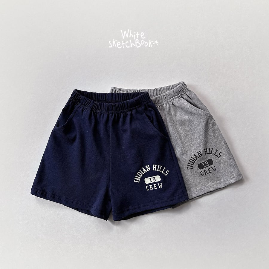 standard shorts【whitesketchbook】※5月中旬〜5月下旬発送予定