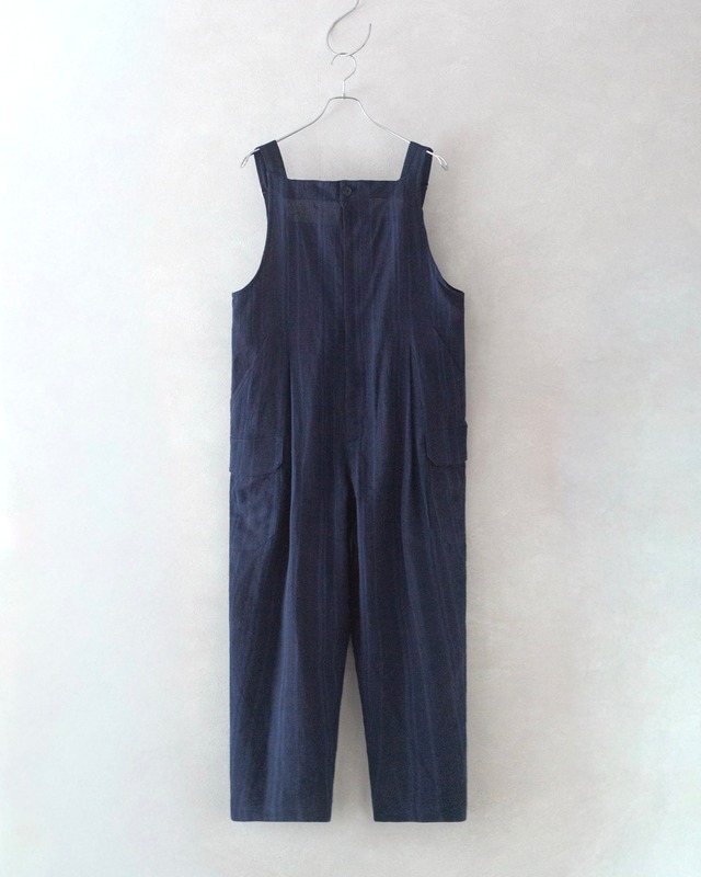 VOAAOV STRIPE Overalls NAVY