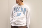 90s College Print Sweat Shirt USA製