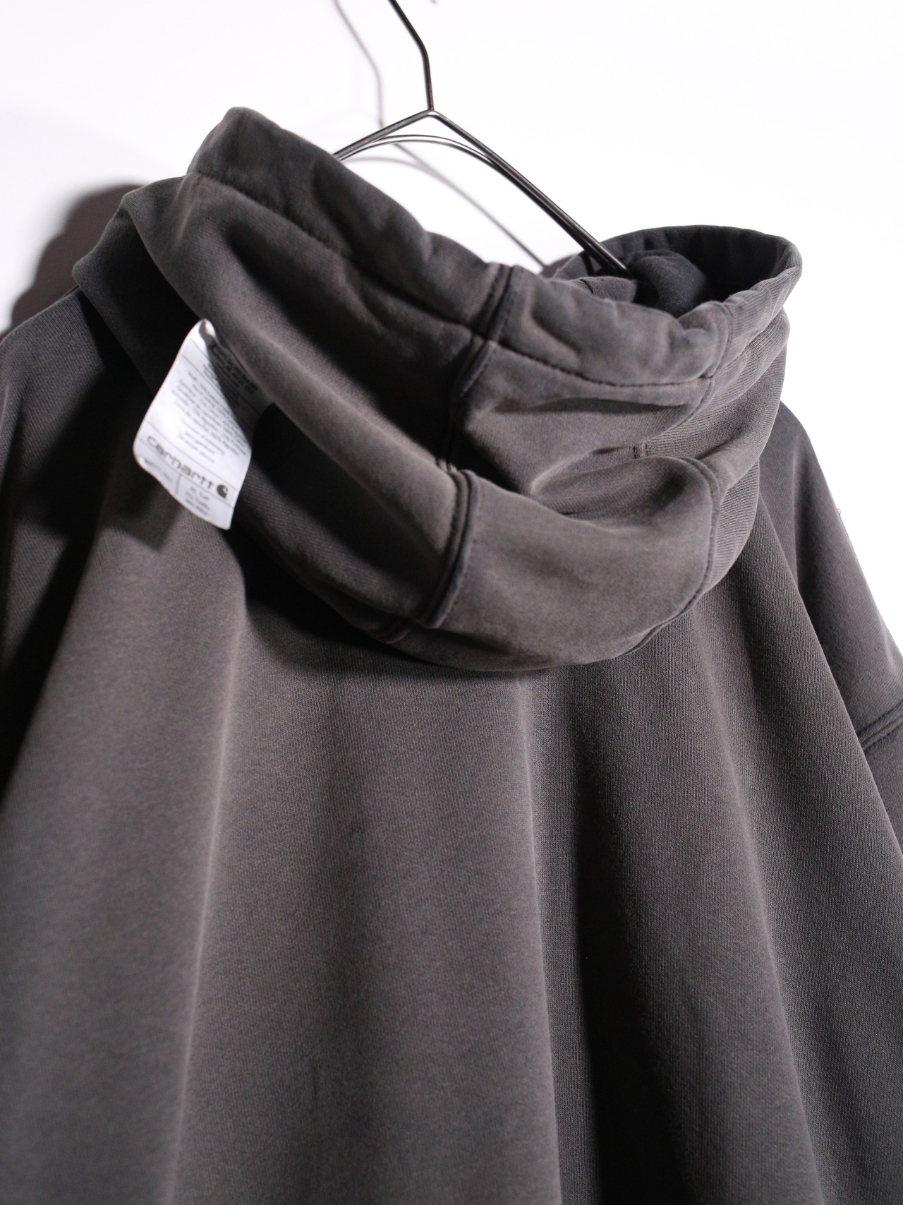 REMAKE / ”Carhartt” side-zip pocket hoodie - 15