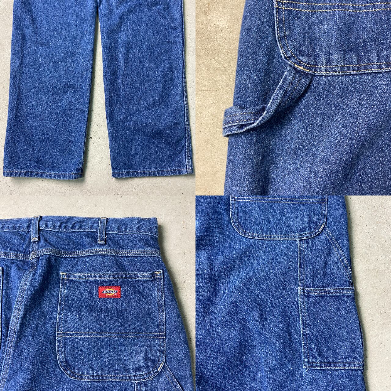Dickies ディッキーズ デニムペインターパンツ メンズW36 古着 ワーク
