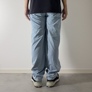 90s USA製 Polo by Ralph Lauren Double-pleated chambray pants [W31L29相当] 古着