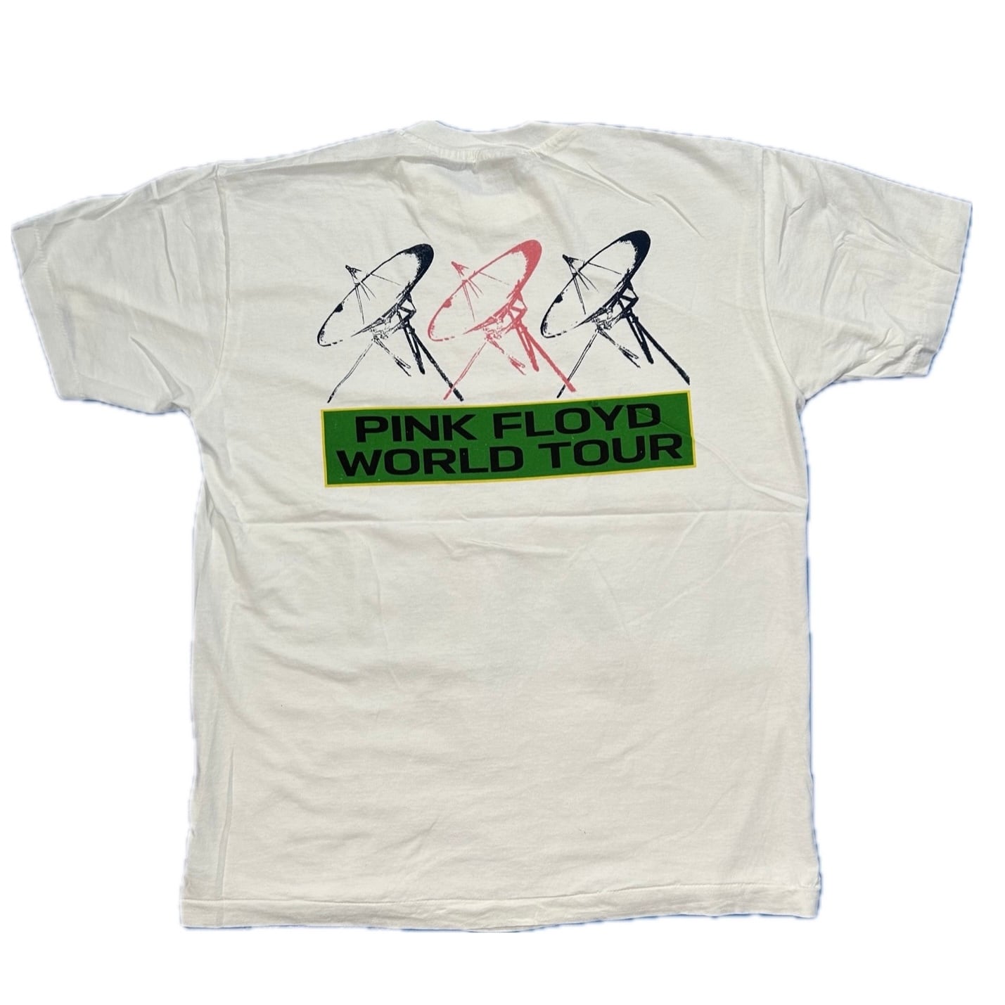 PINK FLOYDピンクフロイドtシャツ タイダイtシャツ 両面プリント ヴィンテージ 00S LIQUID BLUE PINK FLOYD PULSE リキッドブルー