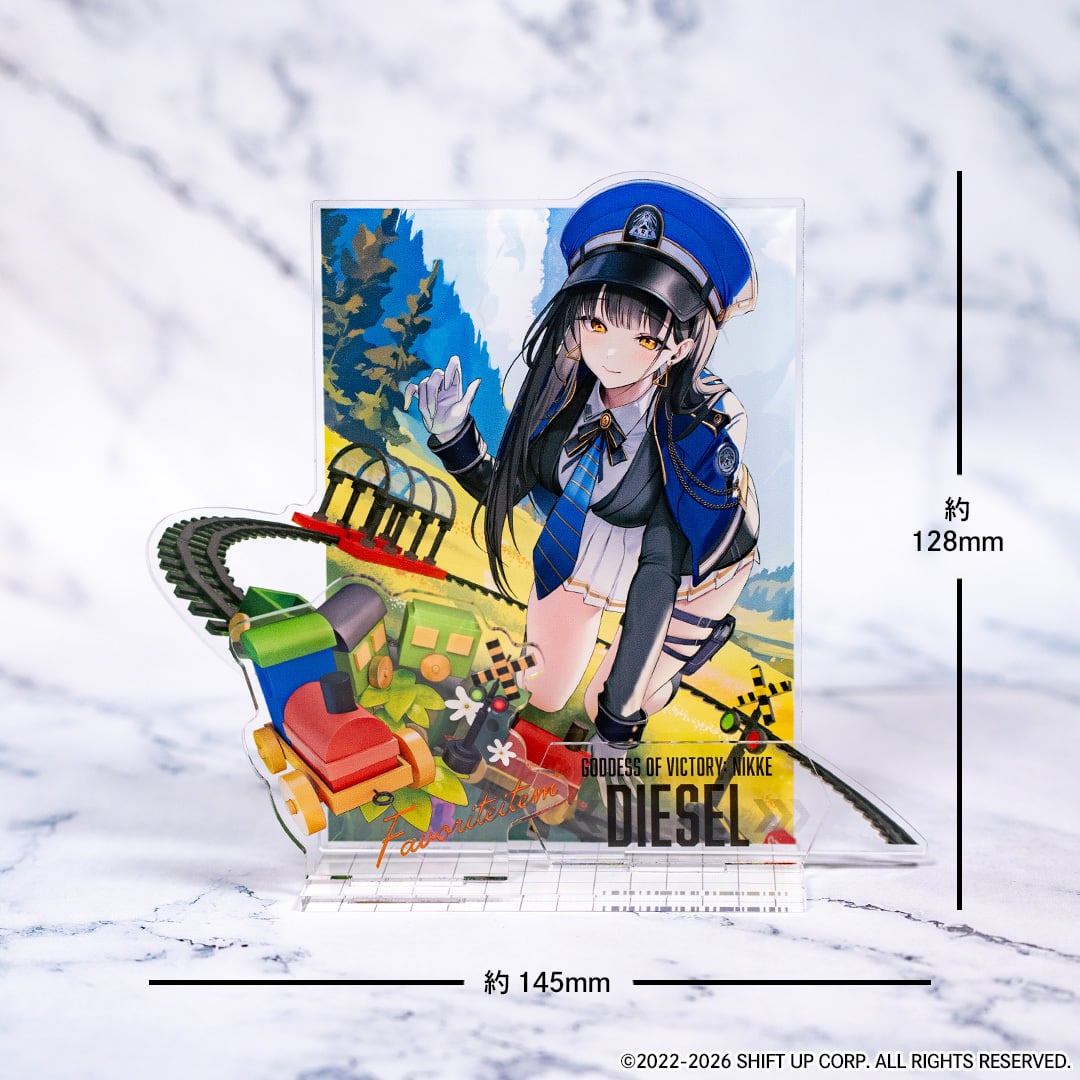 nikke アクリルスタンド　ディーゼル　未開封 ストア限定】NIKKE アクリルスタンド ディーゼル：ウィンタースイーツ