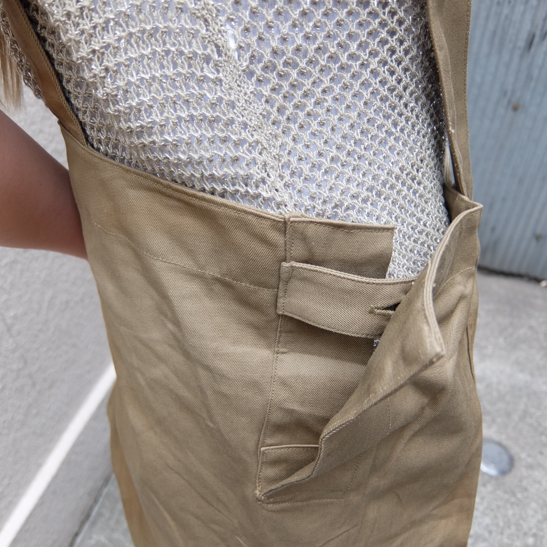 50's Italy overall motorcycle pants／50年代 イタリア軍