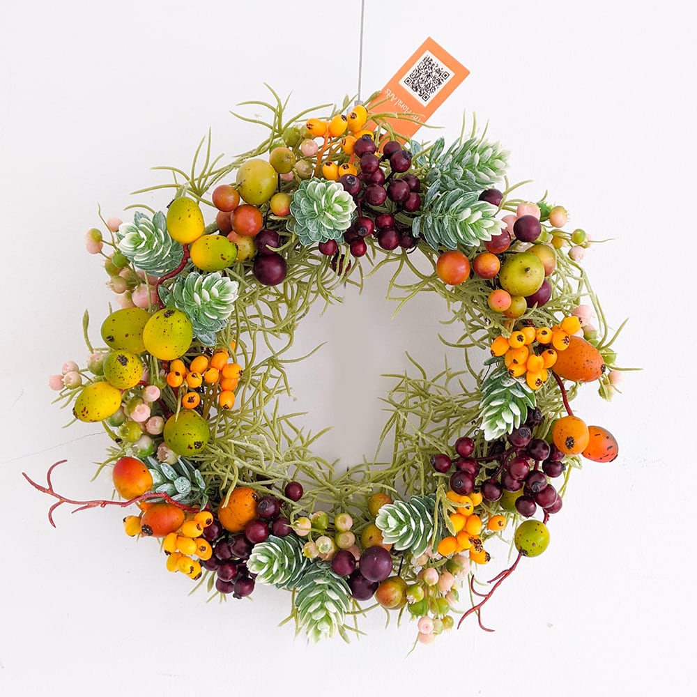 アートフラワーギフト!『フラワーリース』いろいろベリーリース
