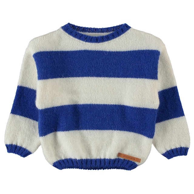 piupiuchick / Blue stripes knitted sweater