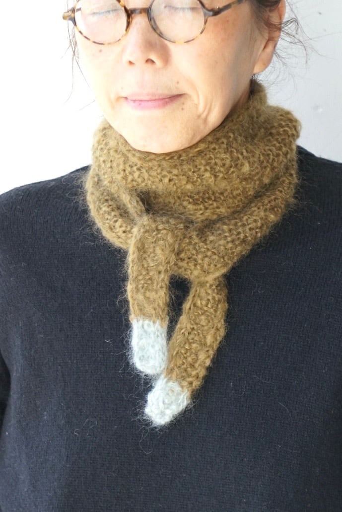 モヘヤミニマフラー