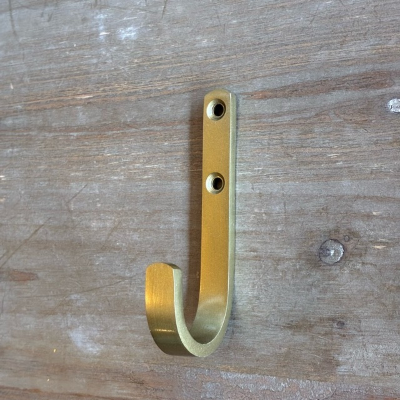 India Iron hook 2color　インド　アイアンフック　全2色　ブラック　ゴールド　DIY　収納　ハンギング　鉄物　壁掛け　ポールフック　ウォールフック　シングルフック
