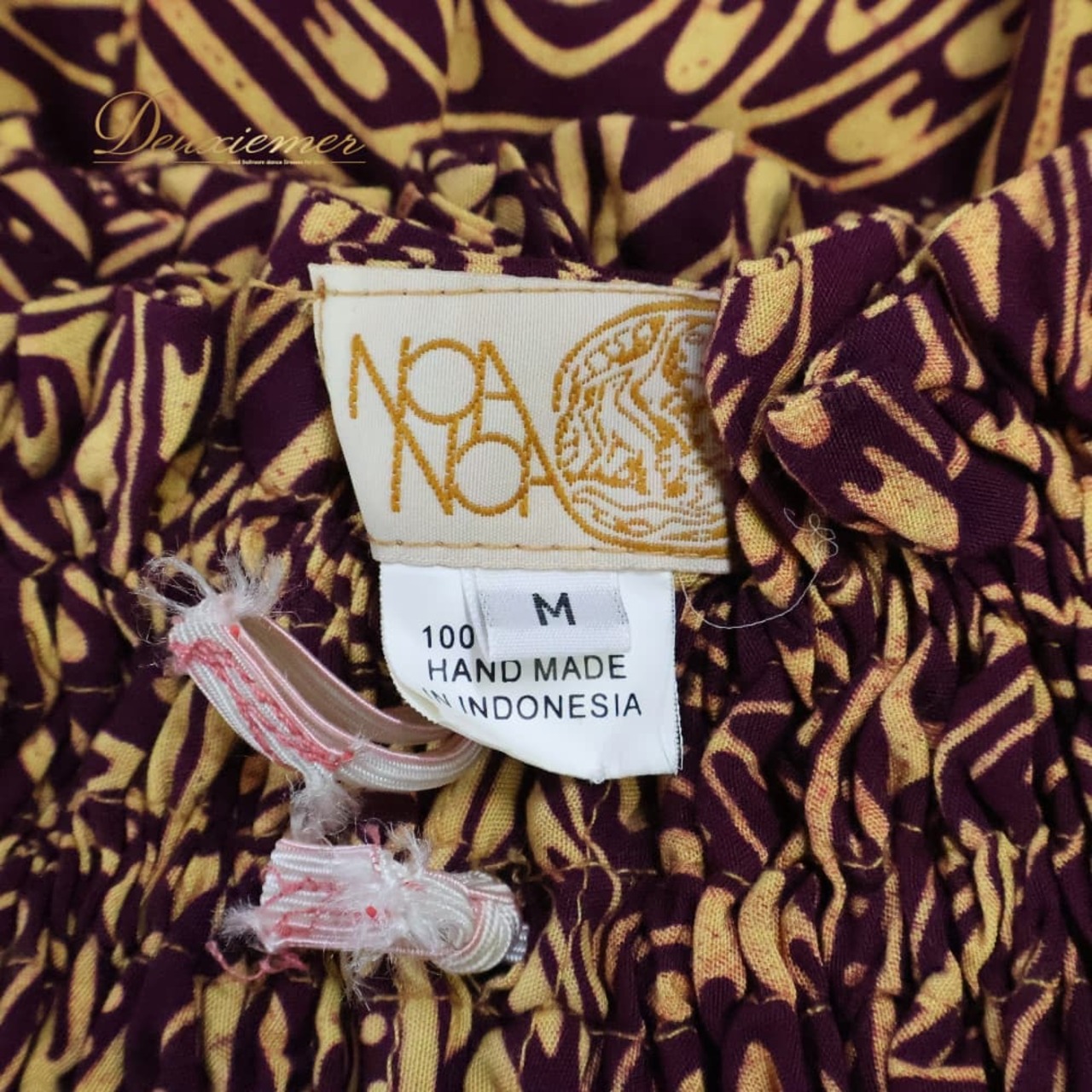 フラダンス 衣装 NOANOA ノアノア パウスカート パープル系 イエロー系 ツートンカラー シングル シンプル カヒコ柄 かわいい 華やか 鮮やか 明るい ひらひら さらさら 紫 黄 ハワイアン アロハ ハワイアンプリント フラ ダンス レッスン 練習