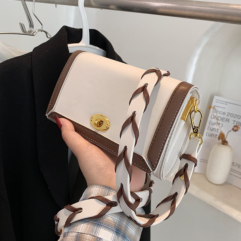 サマースタイル 夏物 スクウェア メッセンジャーバッグ 手作りハンドバック6350430668