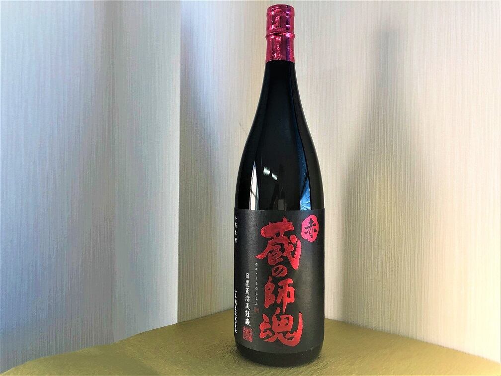 赤 蔵の師魂 25度 芋焼酎 720ml 小正醸造