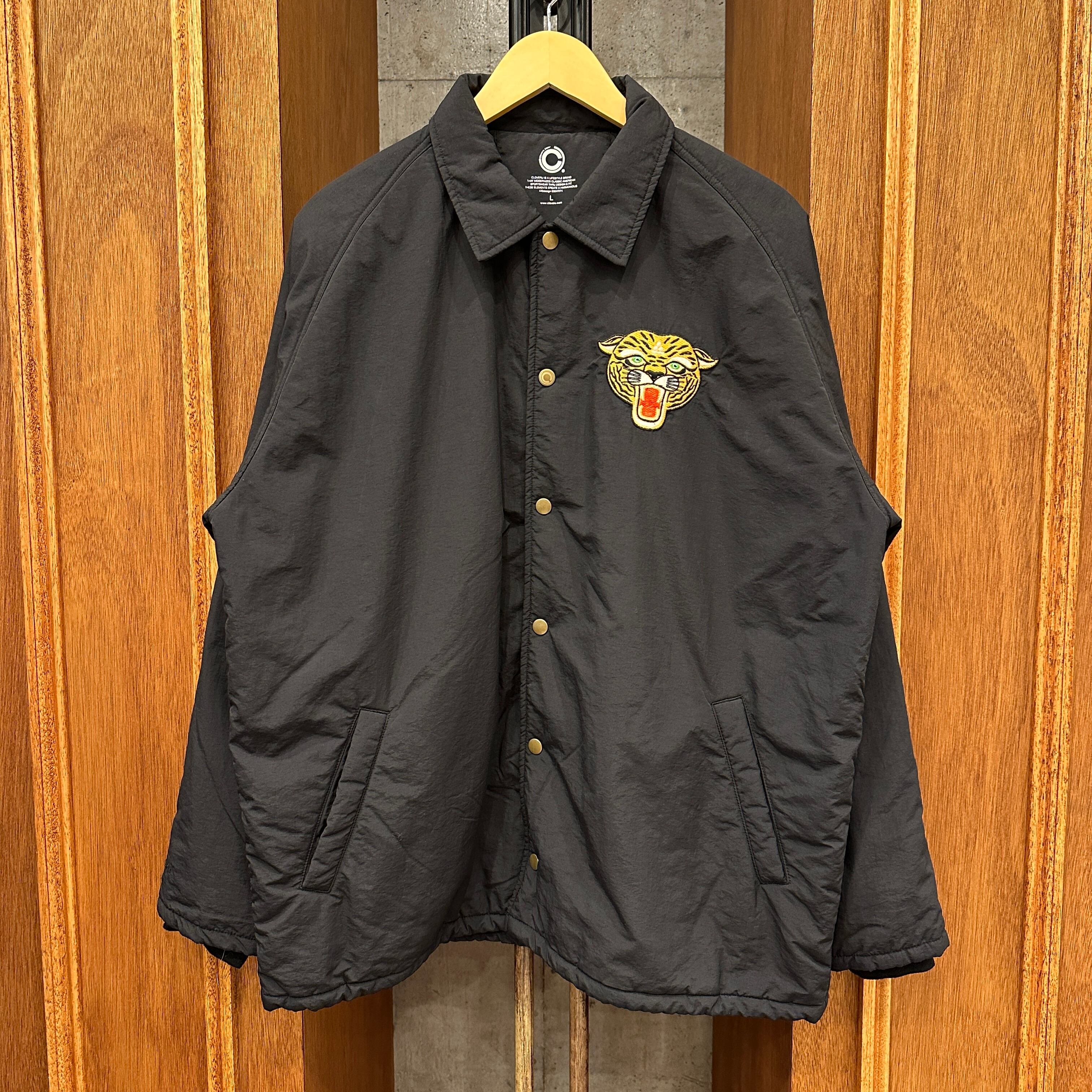 ジャケット・アウター Cloveru TIGER COACH 23 - BLACK 22AW CLOVERU TIGER HYBRID COACH JACKET BLACK | safarionline