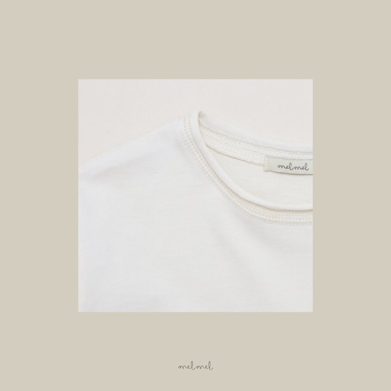 【取寄/韓国直送】melmel コカットオフTシャツ｜秋服｜韓国子供服 ｜26/AT
