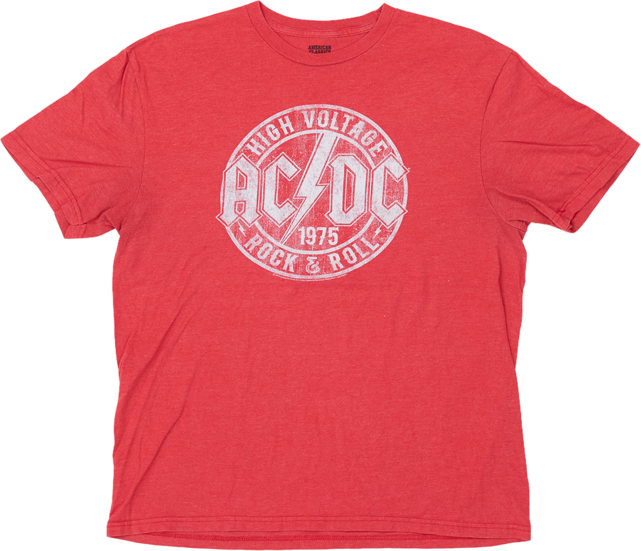 古着 AC/DC HIGH VOLTAGE AMERICAN CLASSICS OFFICIAL T / AC/DC ハイボルテージ アメリカンクラシックス オフィシャル Tシャツ