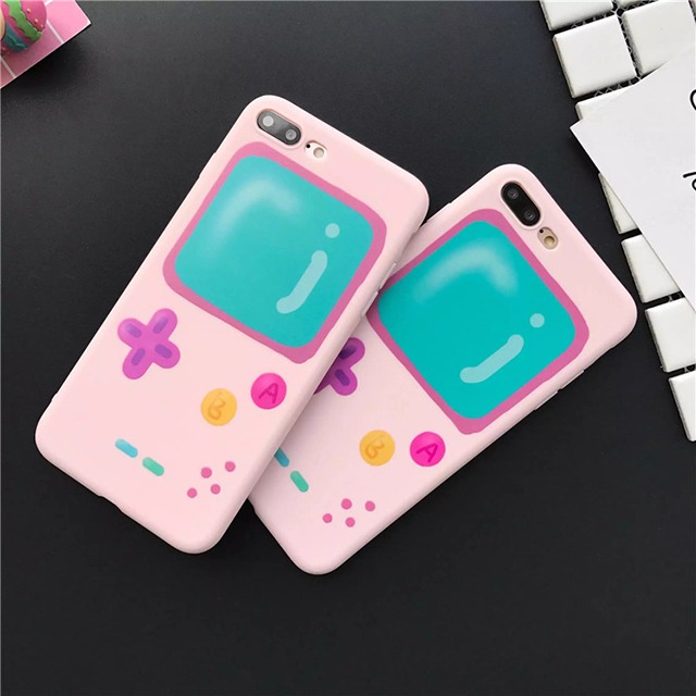 ピンク レトロ ゲーム機 Iphone シェルカバー ケース ユニーク ポップ 面白い Iphone 6 6s 6plus 6splus 7 7plus 8 8plus X Xs Se 第2世代 Nw618 Loverytrading