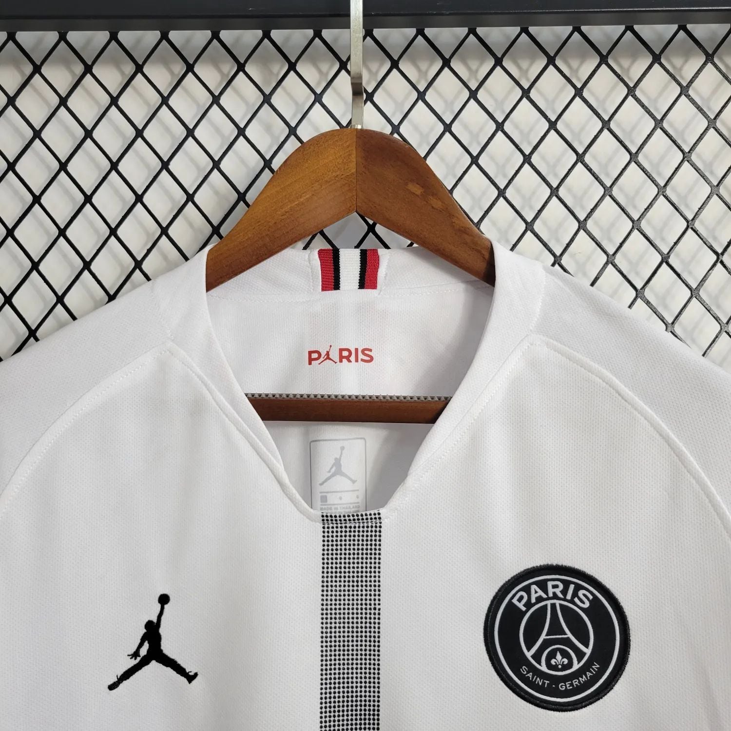 18-19 PSG White Retro Long Sleeve Jersey パリサンジェルマン 18-19