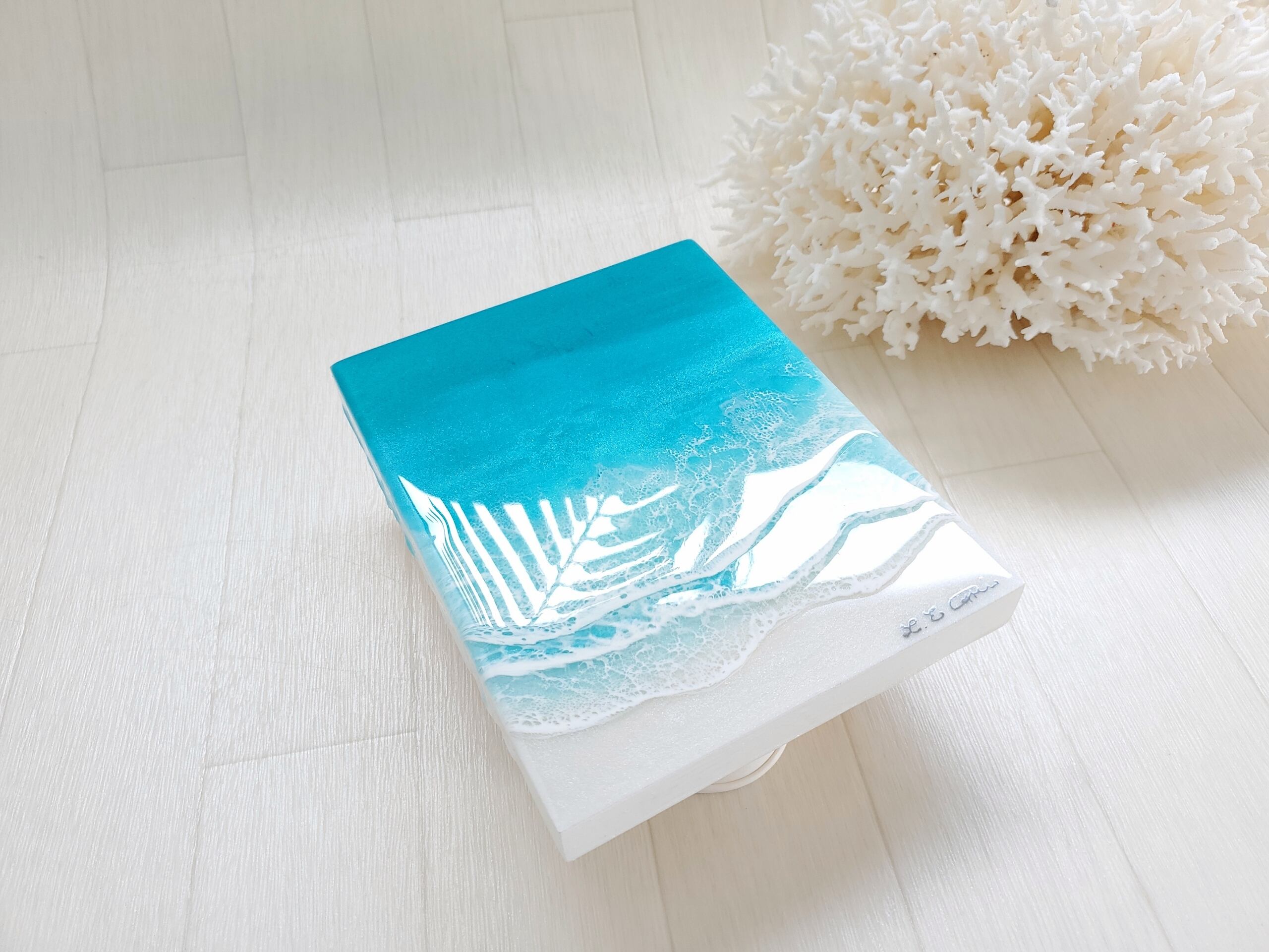 107.オーシャンレジンアート 3wave