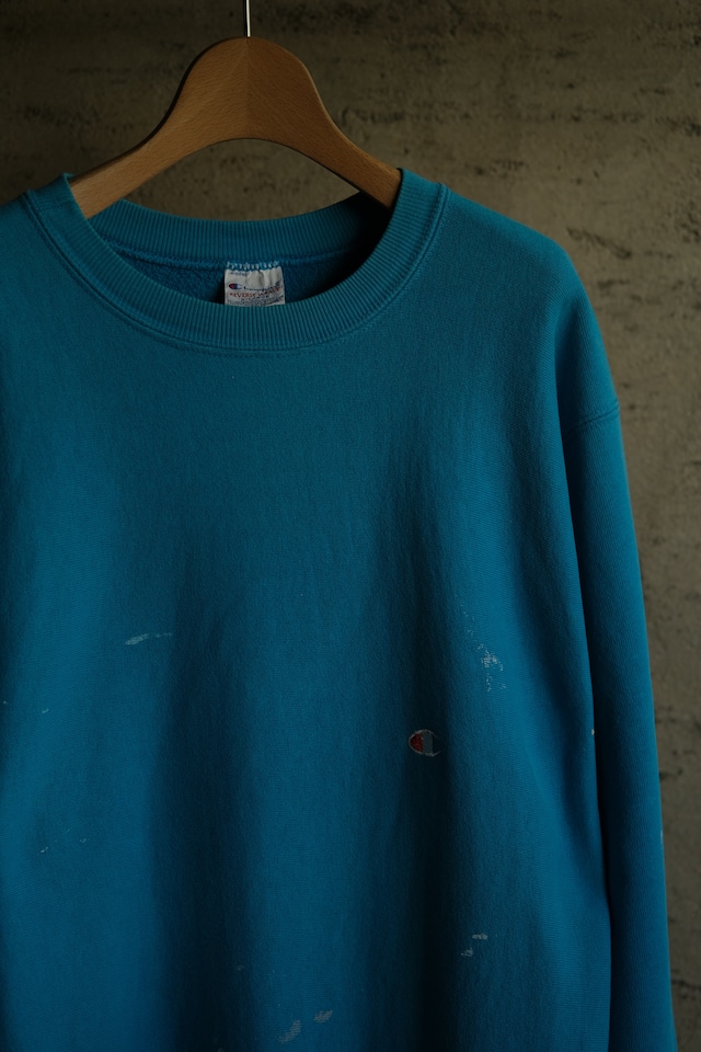 Utah/90's "Champion" reverse weave sweat/blue