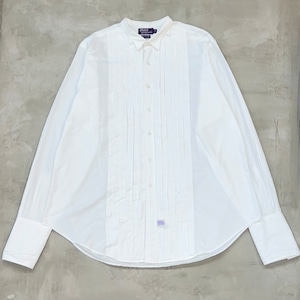 90s Polo Ralph Lauren Pleated Tuxedo Shirt
