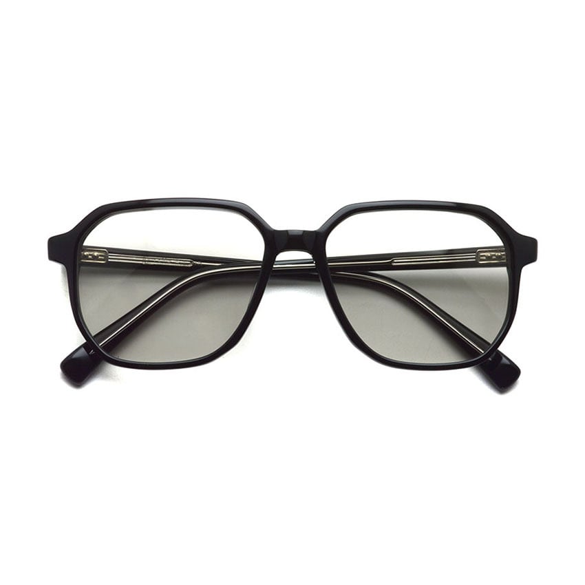 Lunetta BADA / No.555 / 0110 BLACK・BLACK CLEAR - LIGHT SMOKE