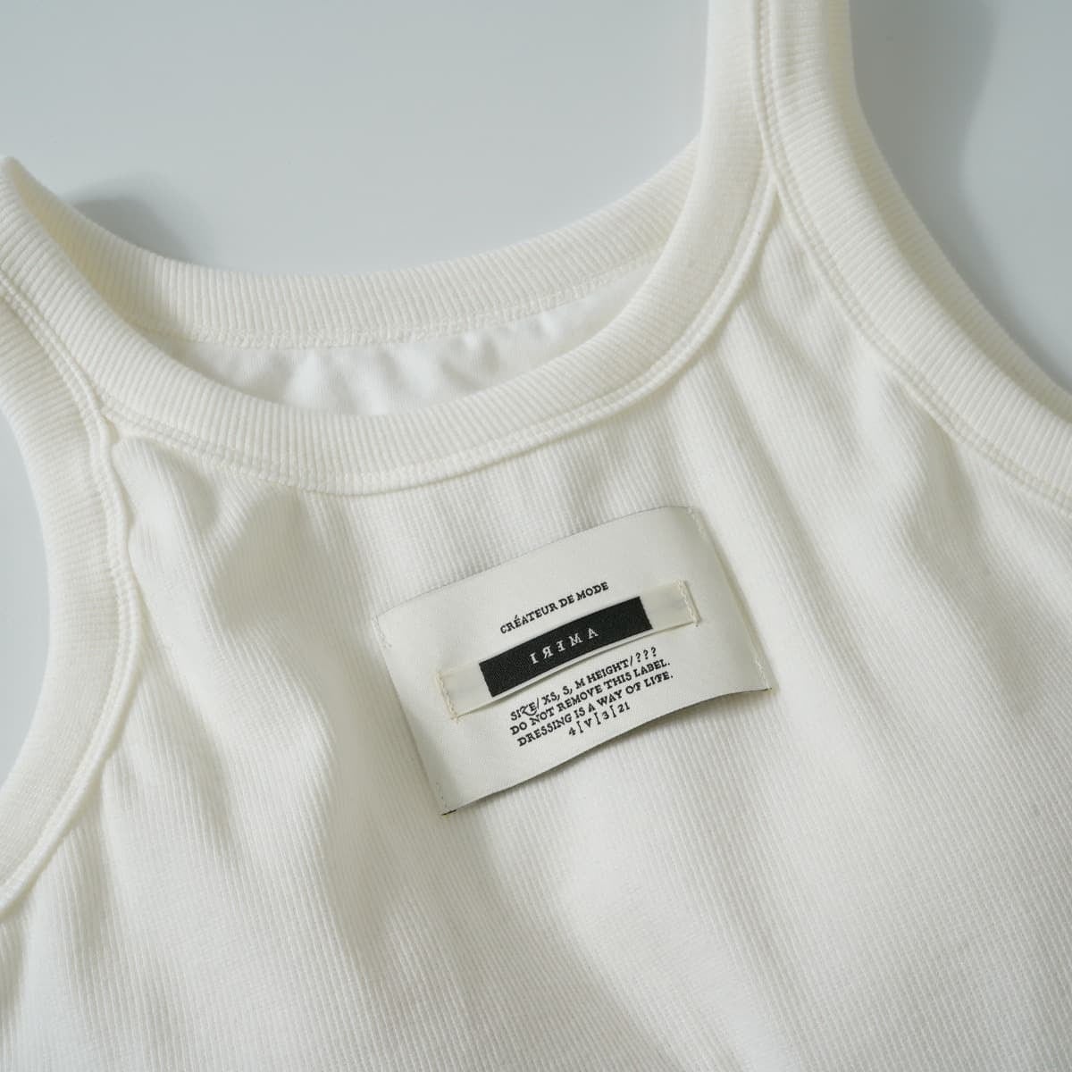 23SS AMERI アメリ DOUBLE TAG TANK TOP ダブルタグタンクトップ