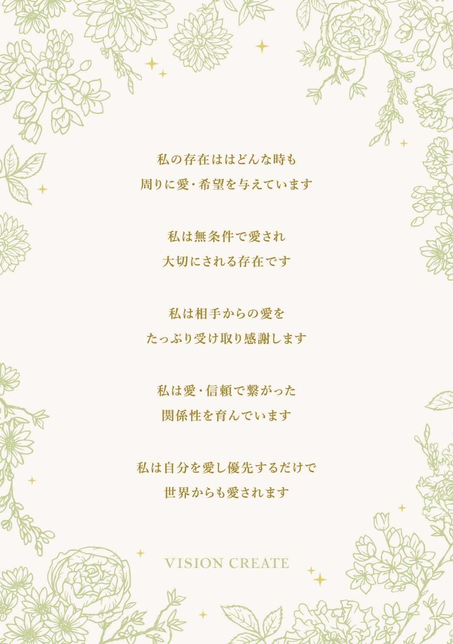 ビジョンクリエイトセット