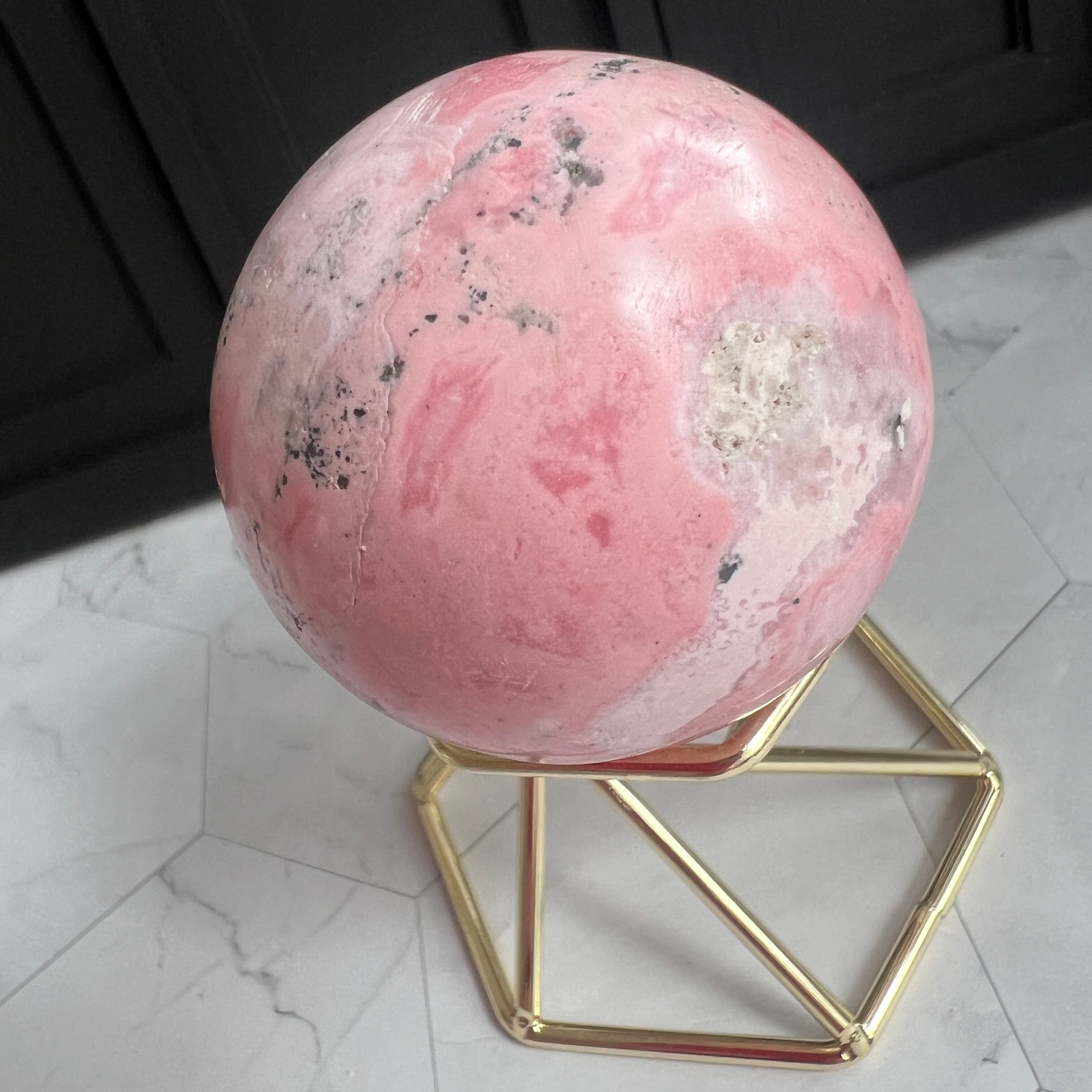 ロードナイトシリカ（スフィア）179g №01 ペルー産 | 天然石と浄化のお