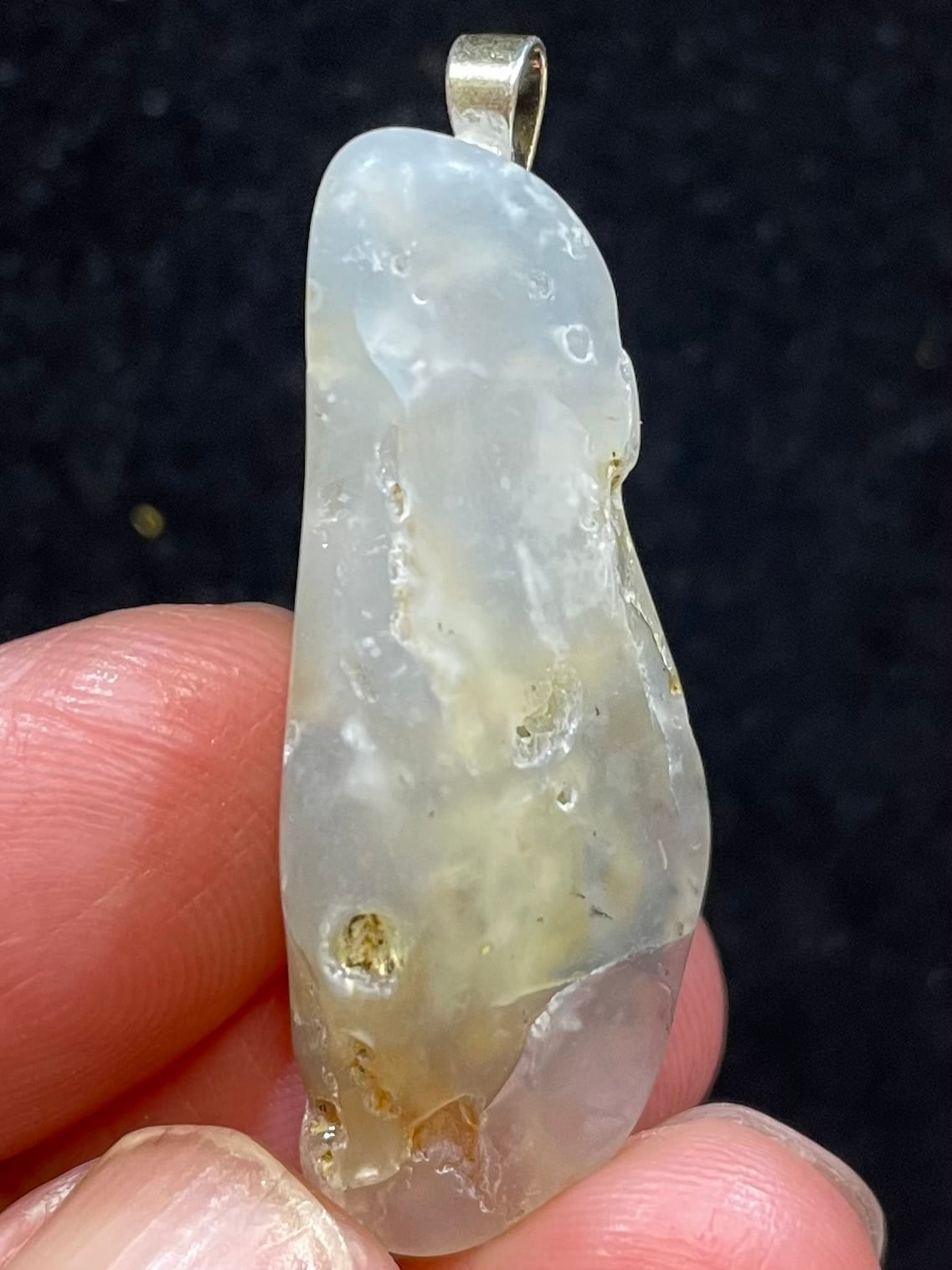 4) 人生の流れを創る!魂のクリアリング「新生マウントシャスタ・オパール」シルバーPT