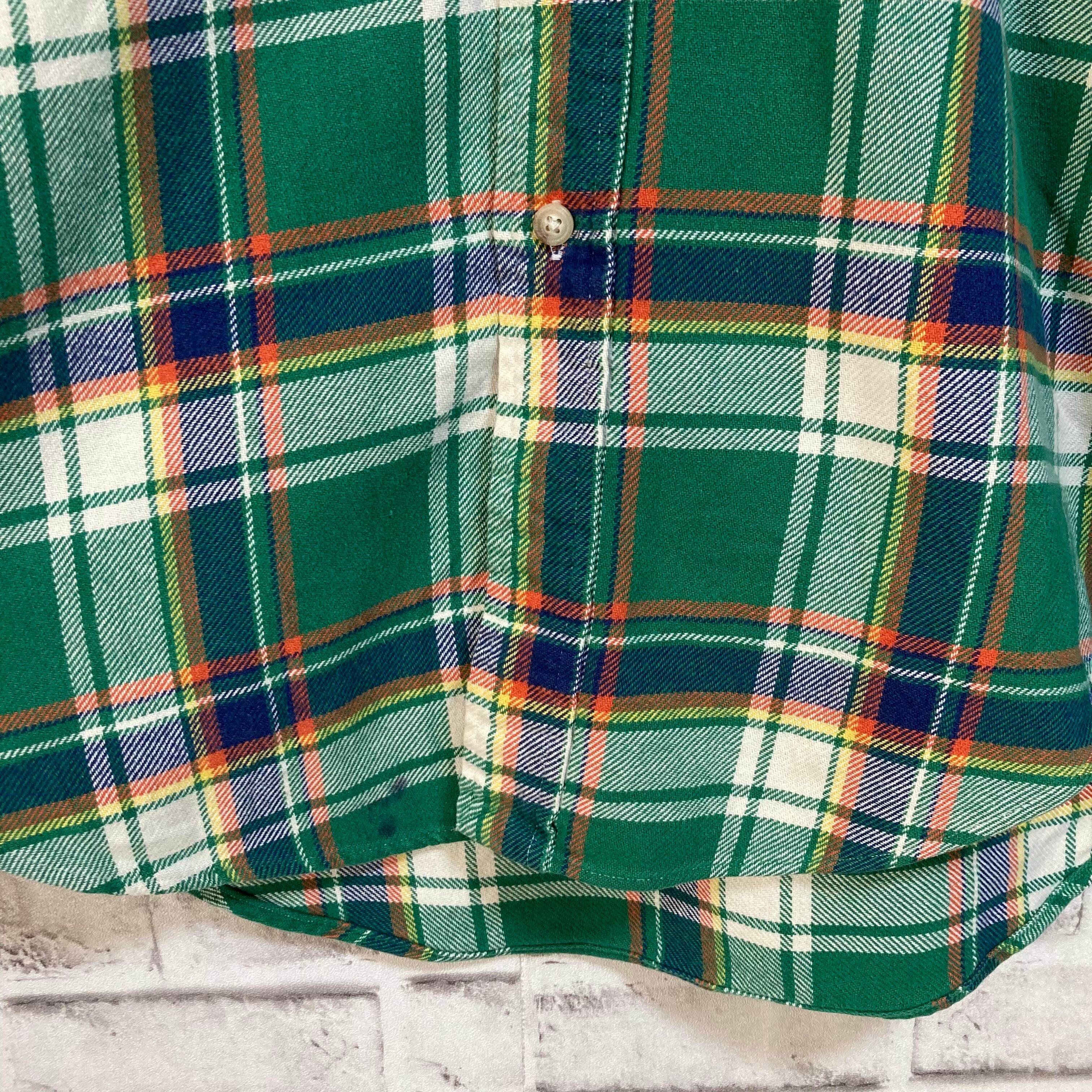 【Ralph Lauren】L/S Check BD Shirt L相当 “ Classic FIT” 90s ...