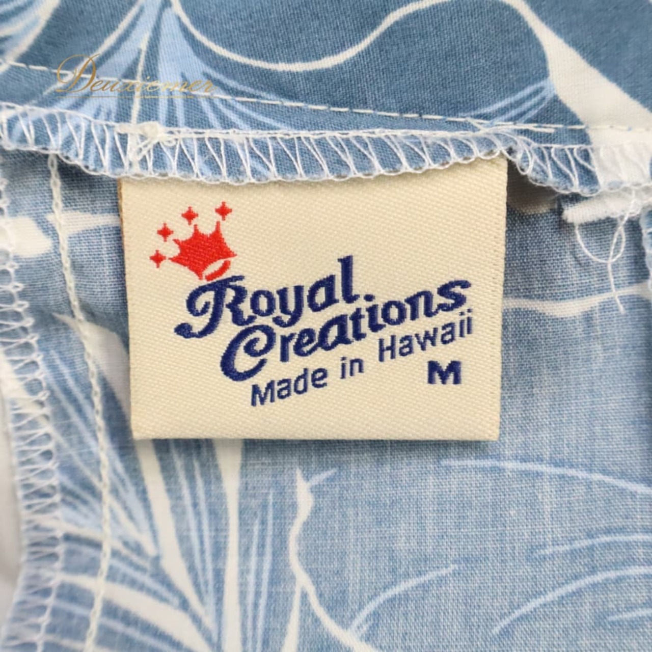 フラダンス 衣装 Royal Creations ロイヤルクリエーションズ ワンピース ドレス ブルー系 ハイビスカス柄 モンステラ柄 フリル ハワイアンプリント ハワイアン アロハ フラ ダンス レッスン 練習 ハワイアンダンス 水色 白 ホワイト系 ノースリーブ 華やか かわいい おしゃれ 上品