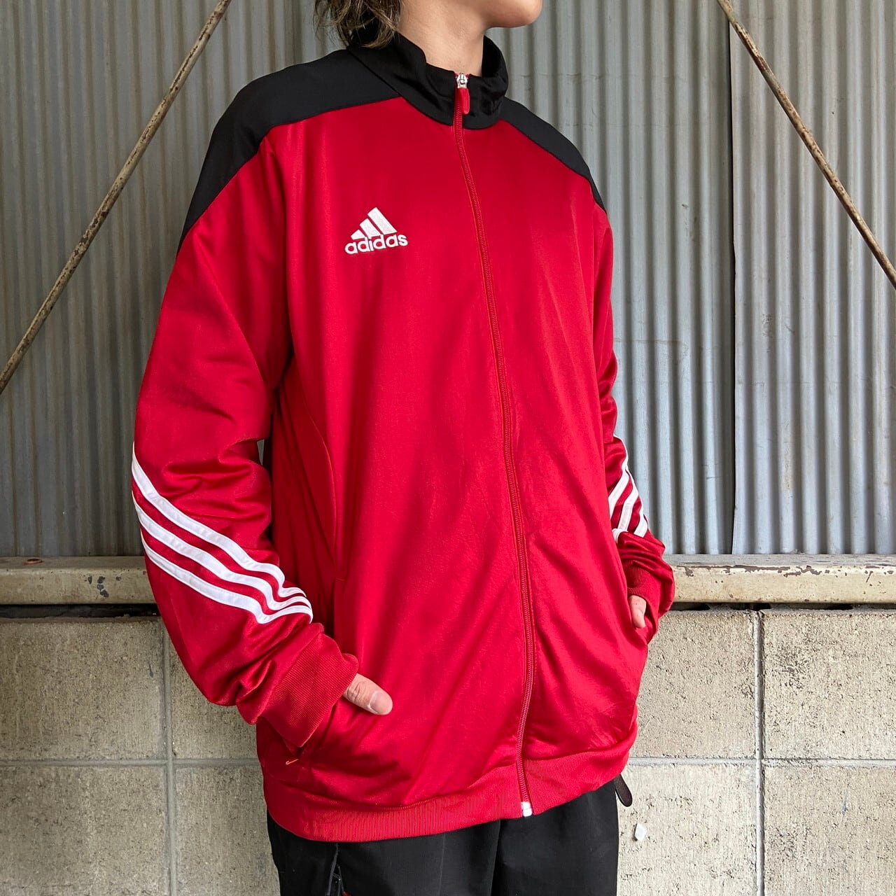 adidas アディダス XLトラックジャケット ジャージ