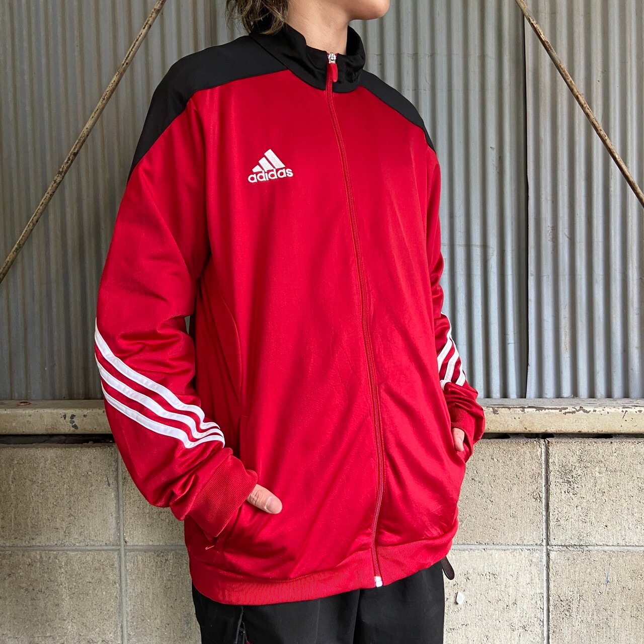 adidas アディダス サイドライン ハイネック トラックジャケット 