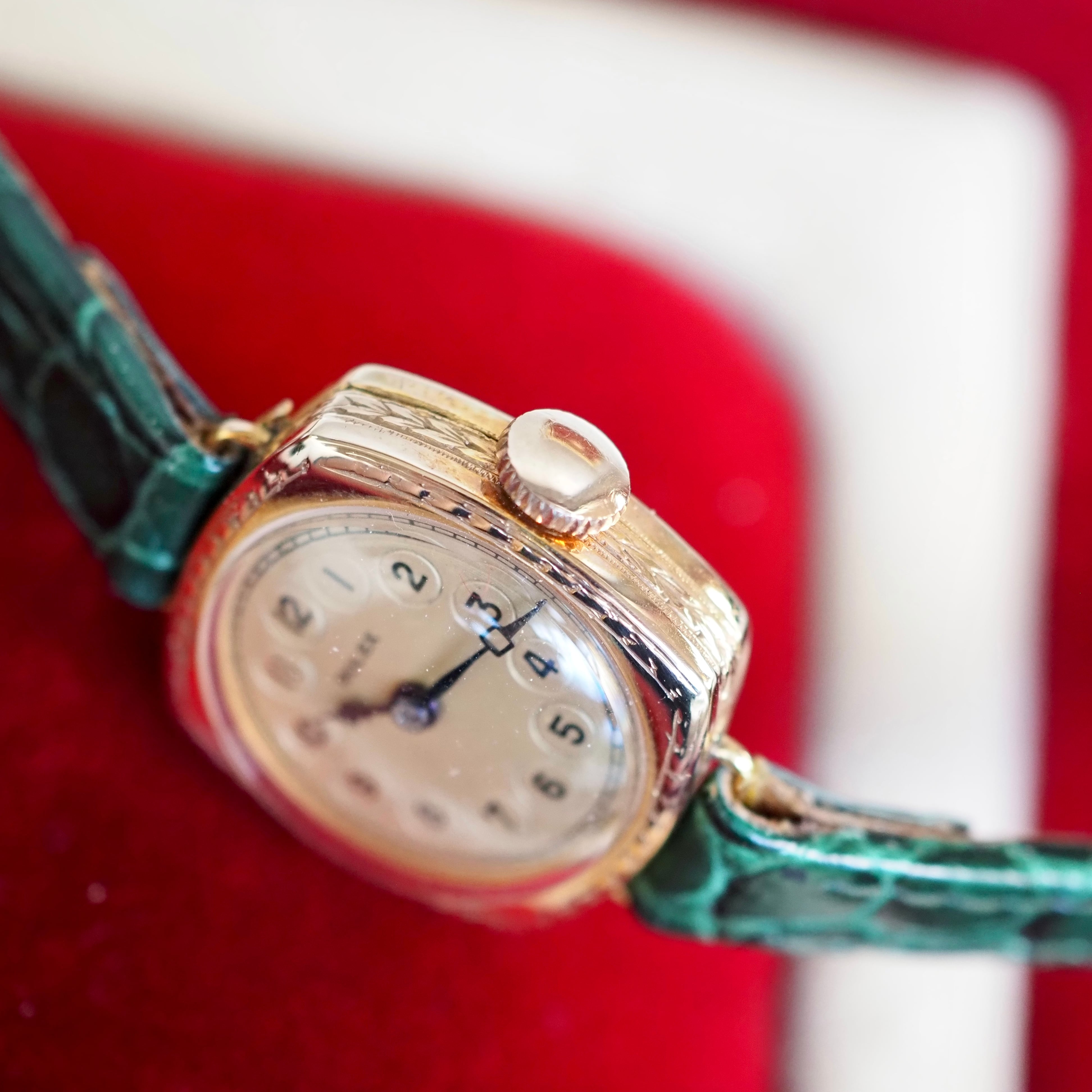 OH済 ROLEX ロレックス テレフォンダイアル 金無垢 1930年代