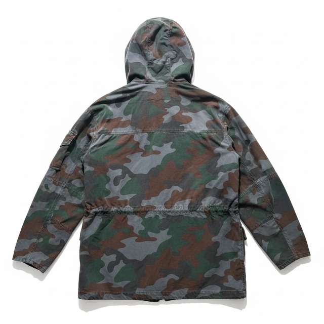 PARKA LONDON woodland camo field parka