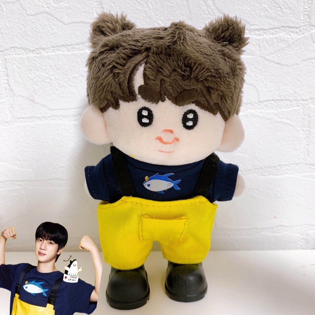 ◆BTS◆SUGA　ユンギ　ぬいぐるみ　着せ替え◆うるひこ　URUHIKO◆衣装 ◇BTS◇SUGA ユンギ ぬいぐるみ 着せ替え◇うるひこ URUHIKO