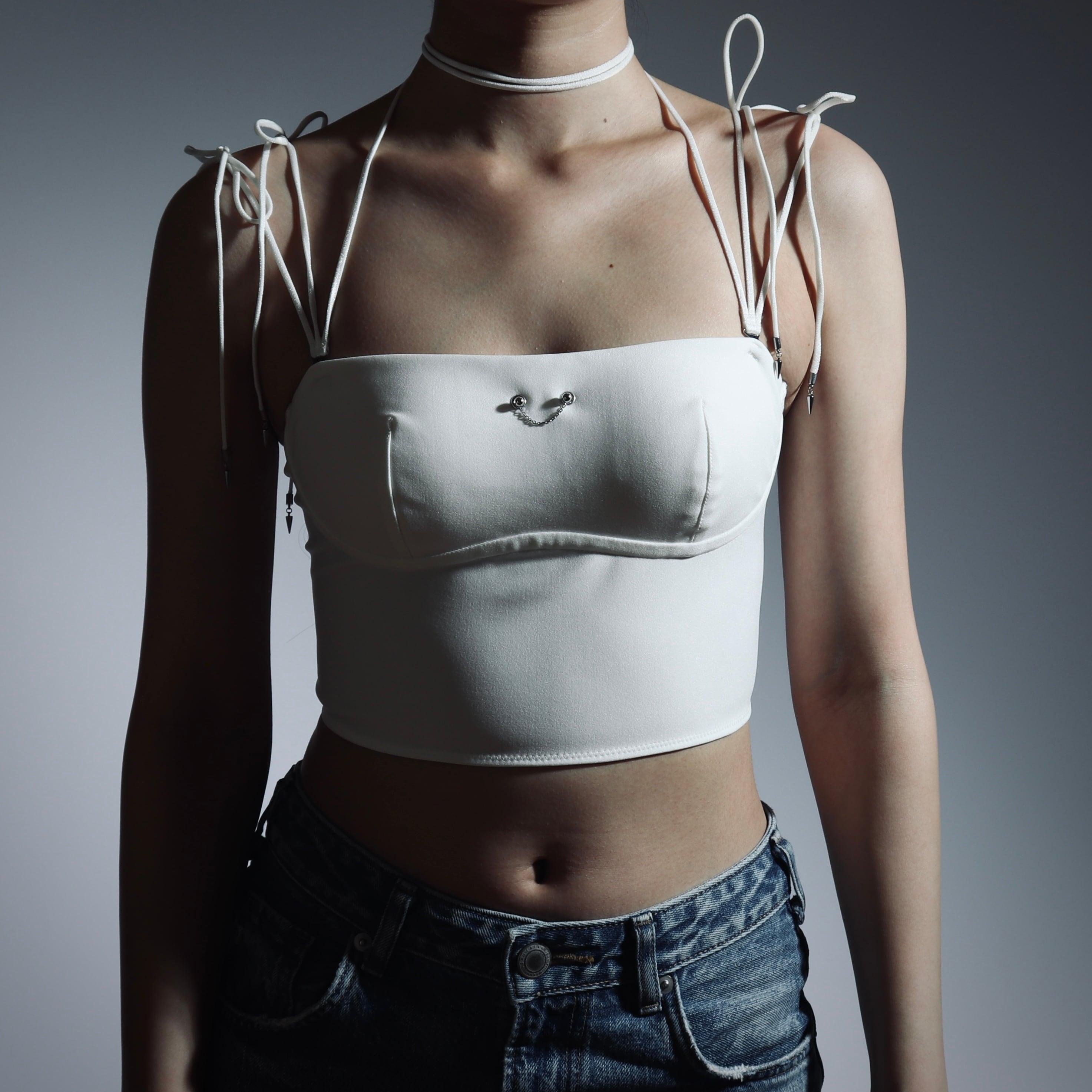 studs ribbon straps | SOMEICA