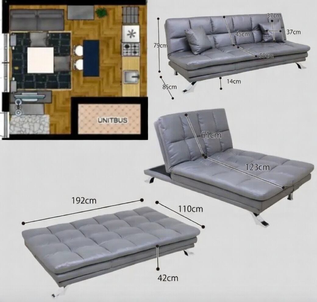 3WAYソファベッド　62幅　ブルー　新品アウトレット 谷村実業 3WAY ソファベッド 大 ネイビー の通販 | ホームセンター